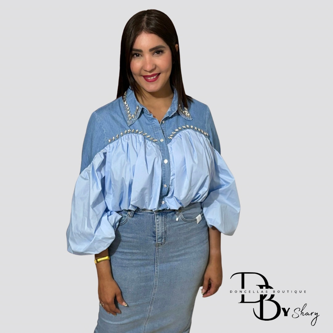 Blusa Realeza Mahón